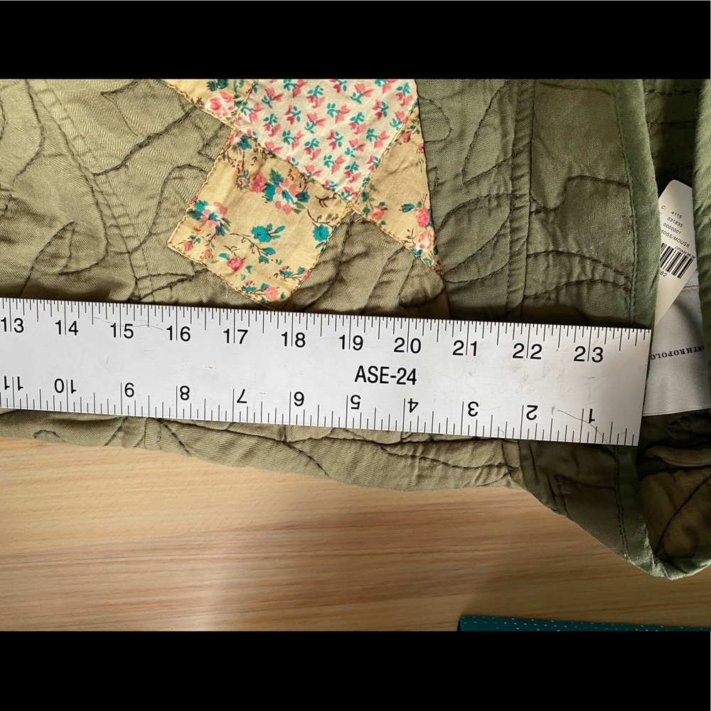 Anthropologie Quilted Patchwork Kimono jacket - Picture 6 of 7